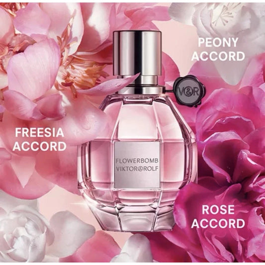 Flowerbomb by Viktor &Rolf Eau De Parfum 1.7 oz / 50 ml NEW SEALED