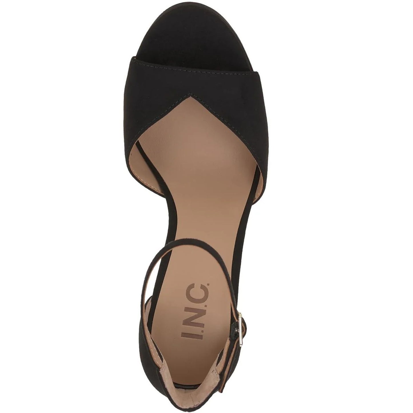 Guess Zapatos de tacón de bloque de charol negro Byra para mujer TALLA 8