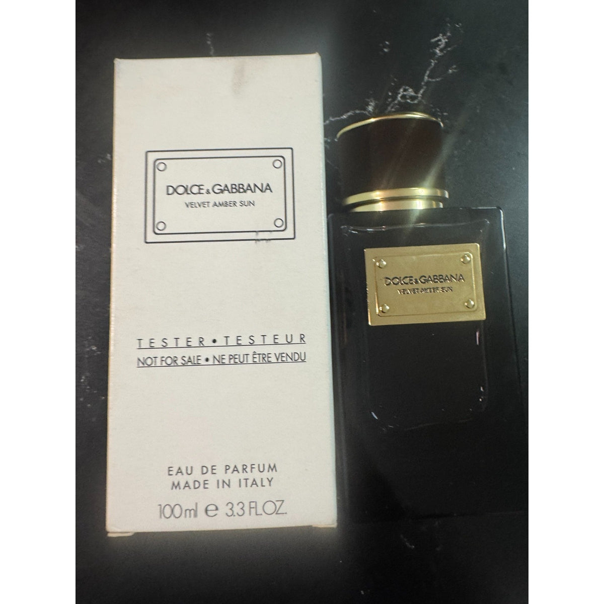Dolce&Gabbana Velvet Amber Sun EDP3.3oz/100ml Brand New in Tester box, MSRP:355$