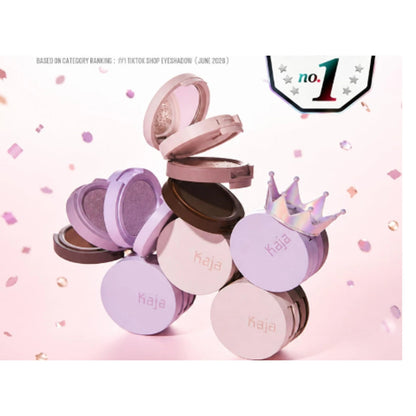 Kaja Beauty Bento Bouncy Eyeshadow Trio mini 0.14OZ 17 Mauve Bouquet, new in box