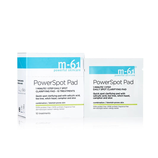 M-61 POWERSPOT PAD DAILY SPOT CLARIFYING PAD 10 TREATMENTS BOXED