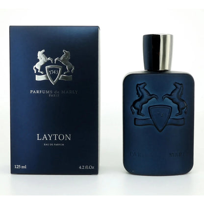 Parfums de Marly Layton Eau de Parfum Spray Men, 4.2 oz, New , ( no cellophane)