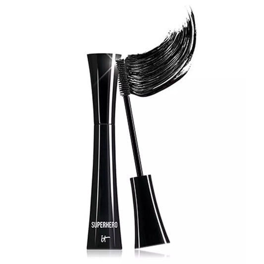 It Cosmetics Superhero Elastic Stretch Volumizing Mascara Super Black, .17 OZ