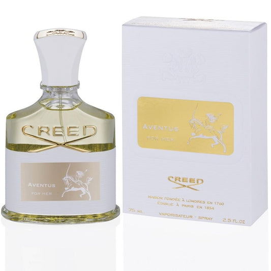 Creed Aventus for Her Women Eau de Parfum Spray 2.5 oz/75 ml NEW, distressed box