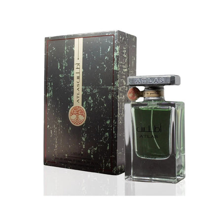 Lattafa Atlas Eau de Parfum Spray for Unisex, 1.85 Ounce, Sealed, 100% Authentic