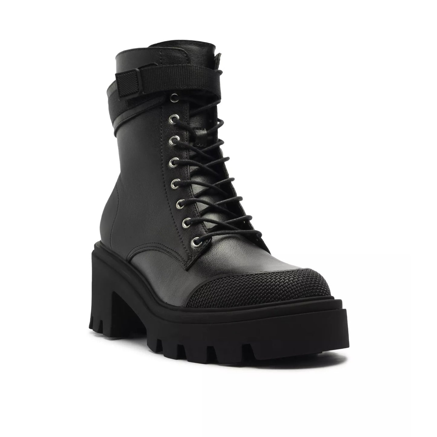 Schutz Women's Black Sarah Round Toe Boots, 9.5 B, NIB, MSRP : 238$