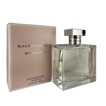 Perfume Romance de Ralph Lauren, EDP 3.4 oz para Mujer, Nuevo en Caja Sellada