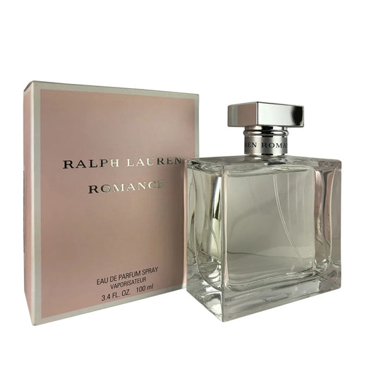 Perfume Romance de Ralph Lauren, EDP 3.4 oz para Mujer, Nuevo en Caja Sellada