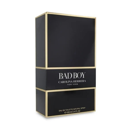 Bad Boy by Carolina Herrera 3.4 oz EDT Cologne for Men New In Sealed Box