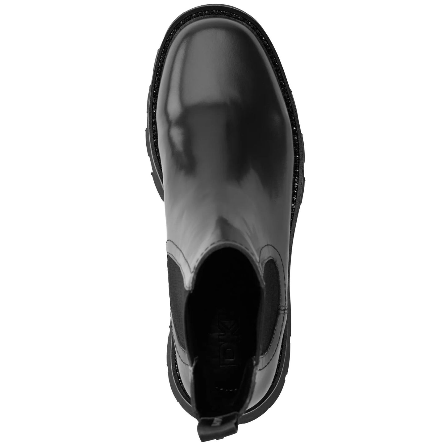 DKNY Women's Senni Chelsea Lug Boots Black Size 7.5 , MSRP: 149$