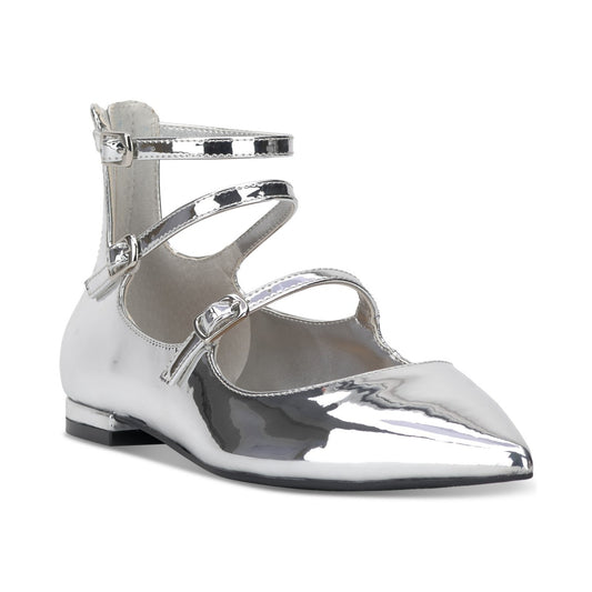 I.N.C. International Concepts Valan Triple-Strapped Flats Shoes Size 9.5M